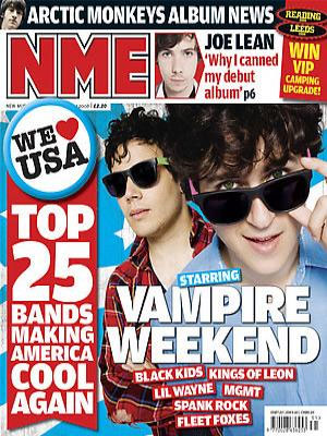 nme magazine cover. Music Magazine Analysis 2